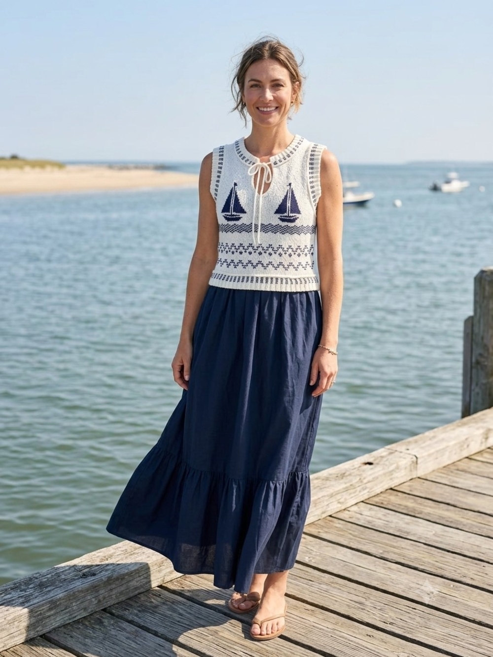 Moon River Women's Maxi Dress